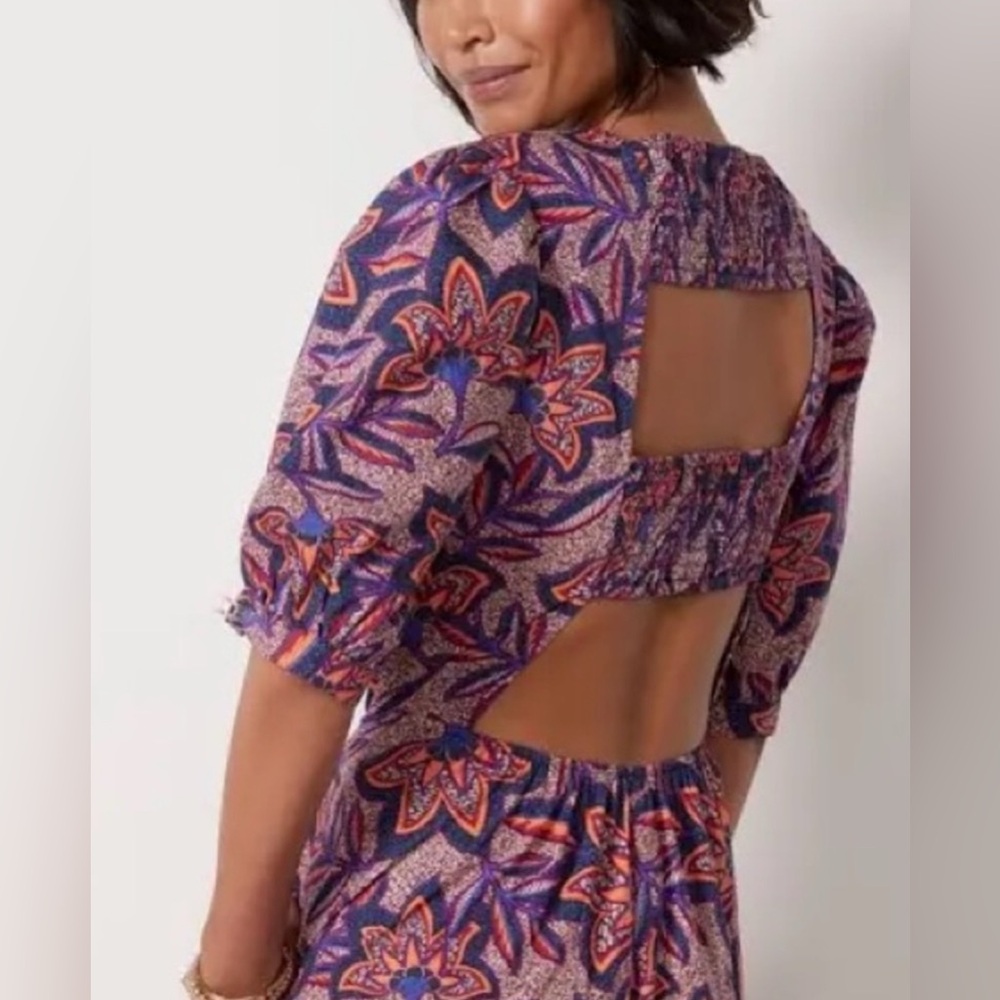 Evereve Floral Dress - Picture 6 of 10